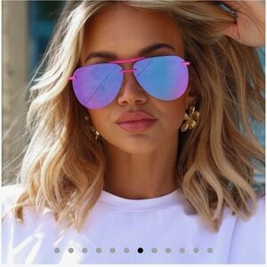 Diff Tahoe Aviator Mirror Pink Purple